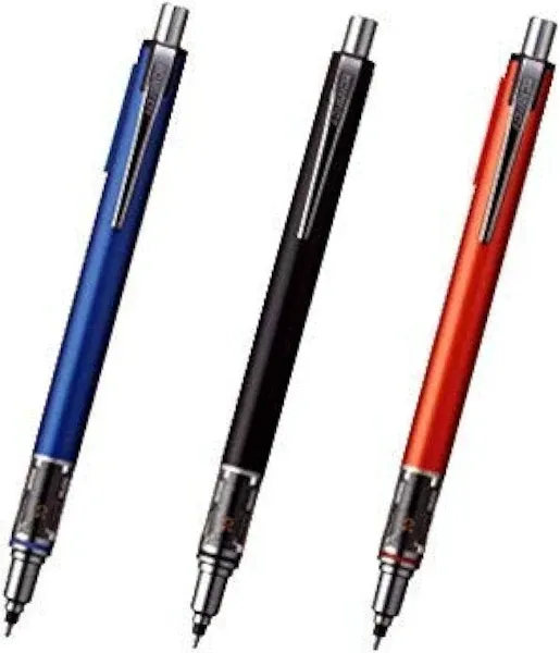 Uni Mechanical Pencil Kurutoga Advance 0.5mm 3-Pencil Bundle Set