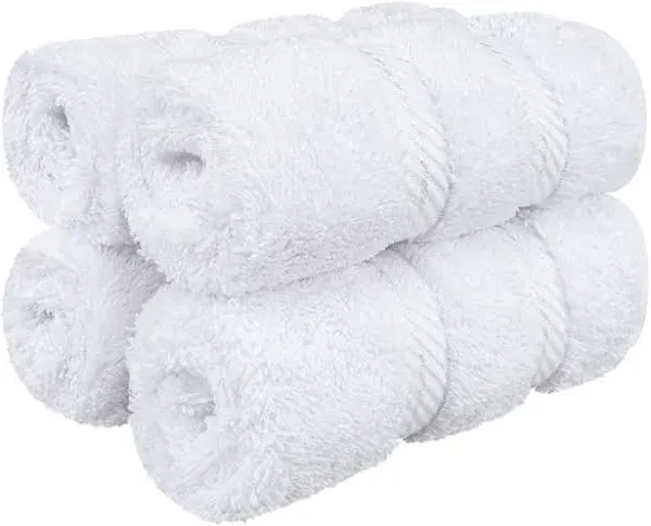 American Soft Linen Edison Luxury 4-Piece Washcloth Set