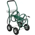 Metal Cart Hose Reel FDW Finish: Green