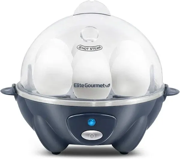 EGC700BG# Rapid Egg Cooker, 7 Easy-To-Peel, Hard, Medium, Soft Boiled Eggs, P...