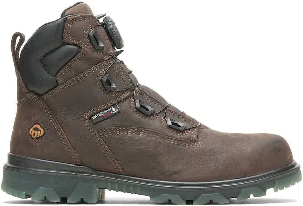 Wolverine Mens I-90 EPX BOA Carbonmax Saftey Toe 6&#034; Boots W191063 - Coffe Bean