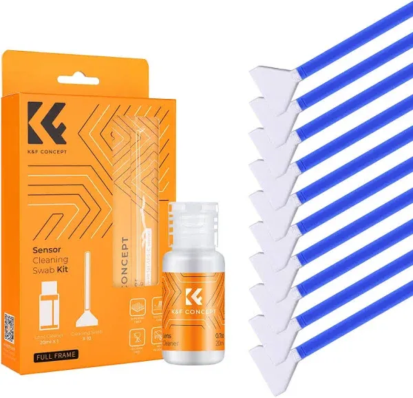 K&F Concept 24mm Full-Frame Sensor Cleaning Swab Kit