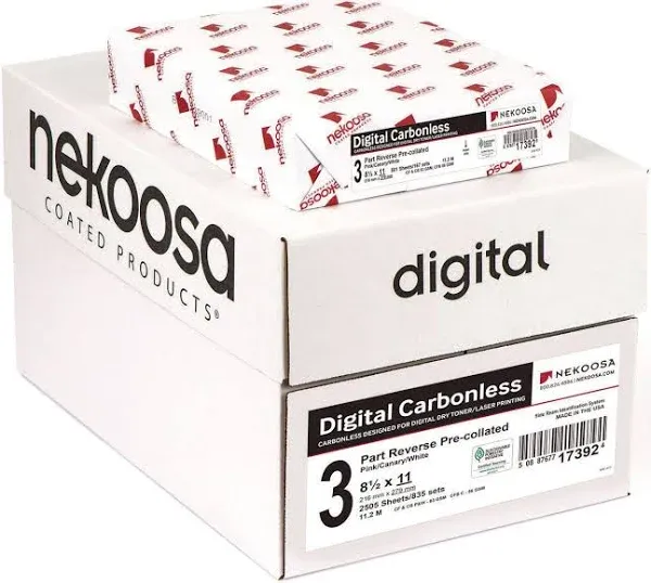 Nekoosa Fast Pack Carbonless Paper 11