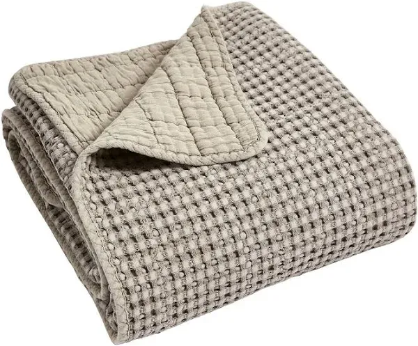 Levtex Home Mills Waffle Quilted Throw