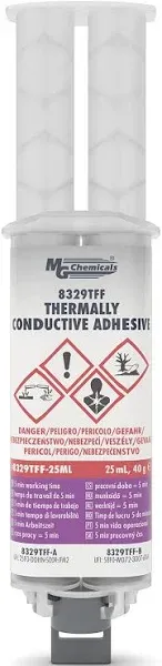 MG Chemicals 8329TFF-50mL Fast Cure Thermal Adhesive.