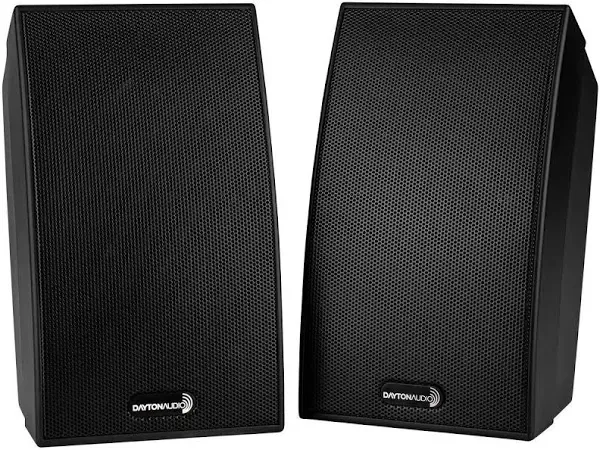 Dayton Audio SAT-BK Satellite Speaker Pair