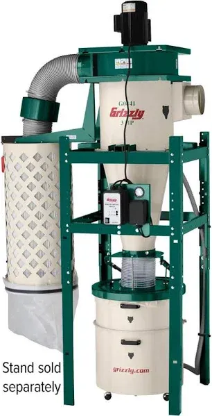 Grizzly 3 HP Cyclone Dust Collector