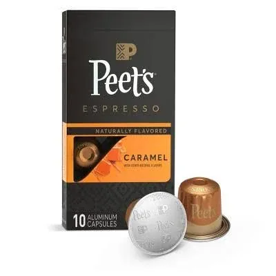 Peet's Coffee Dark Roast Espresso Capsules