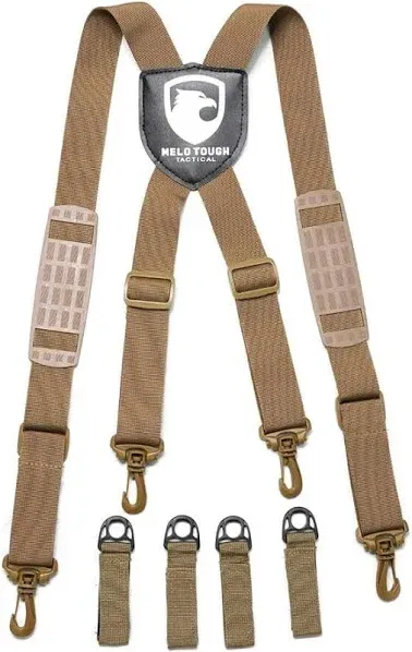 MELOTOUGH Police Duty Belt Suspenders