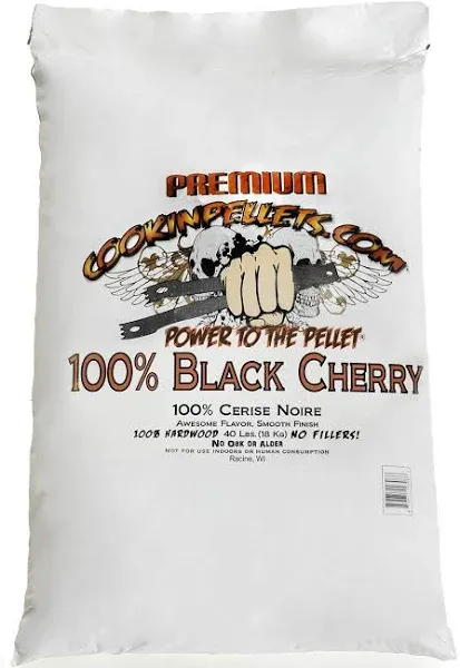 CookinPellets Black Cherry 40 lb Hardwood Wood Pellets Bag