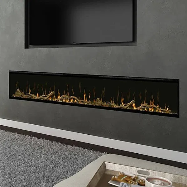 Dimplex IgniteXL 100 inch Electric Fireplace with Driftwood Log Kit