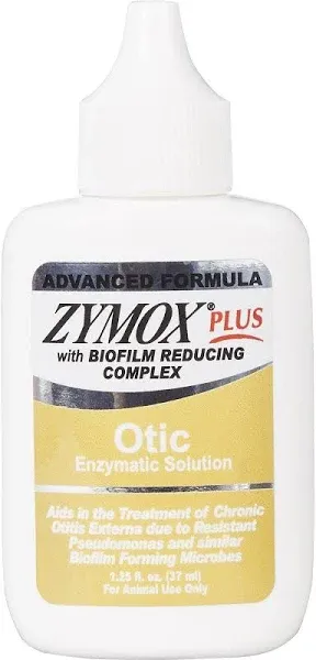 Zymox Advanced Formula Otic Plus Enzymatic Ear Solution