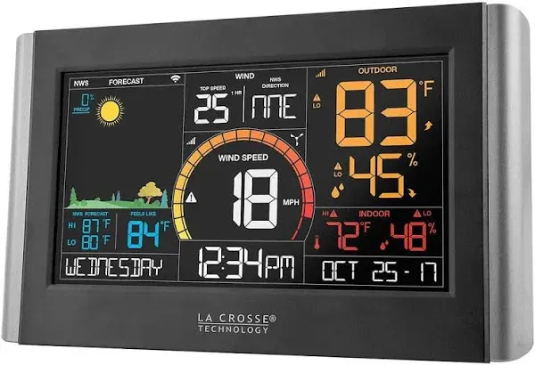 La Crosse Technology V21-WTH Wireless Wi-Fi Weather and Wind Station