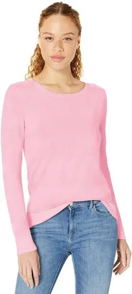 Amazon Essentials Women's Long-Sleeve Lightweight Crewneck Sweater (Available in Plus Size)