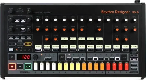 Behringer Rhythm Designer RD-8 Classic Analog Drum Machine