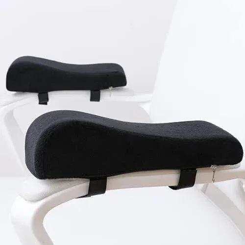 LargeLeaf Chair Ergonomic armrest Cushions Elbow Pillow Pressure Relief Office