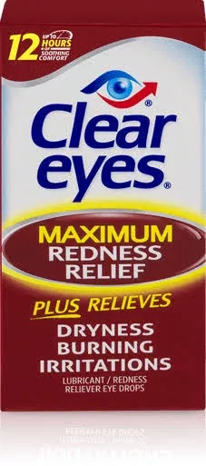 Clear Eyes Eye Drops Redness Relief