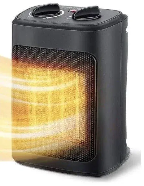 Space Heater, 1500W Electric Heaters Indoor Portable with Thermostat