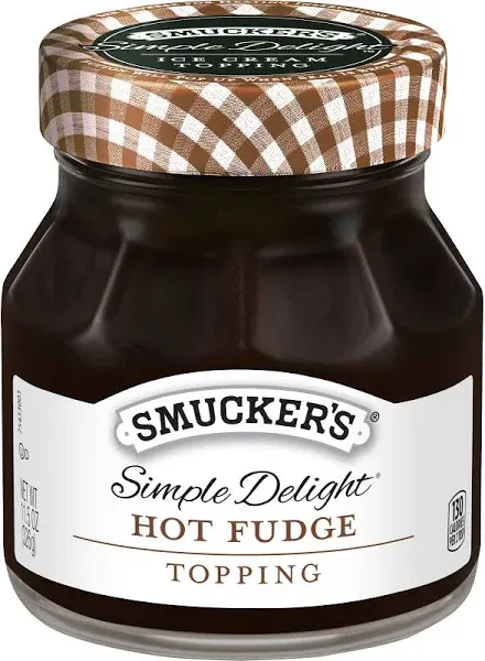 Smucker's Simple Delight Hot Fudge Topping, 11.5 oz