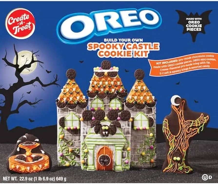 Create-A-Treat Oreo Spooky Castle Cookie Kit