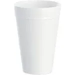 Dart White Foam Drink Cups, 32 oz., 500/Carton