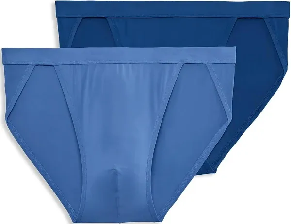 Jockey Men&#039;s Elance Microfiber String Bikini - 2 Pack