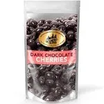 Superior Nut Chicago Dark Chocolate Covered Cherries Fruity Cherries Covered in 64% Rich Dark Chocolate. (2.5 Pound Bag)