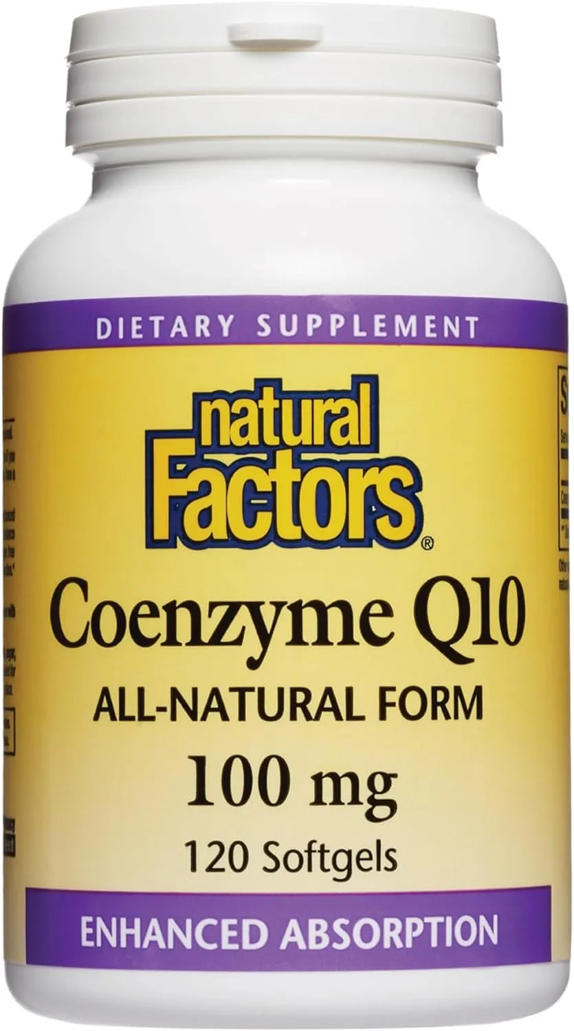 Natural Factors Coenzyme 100 mg Softgels