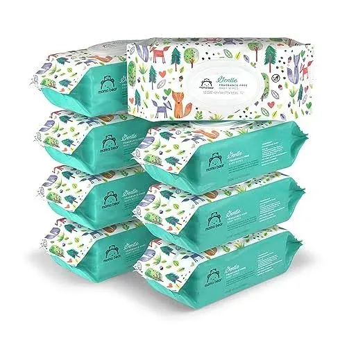 Mama Bear Gentle Fragrance Free Baby Wipes