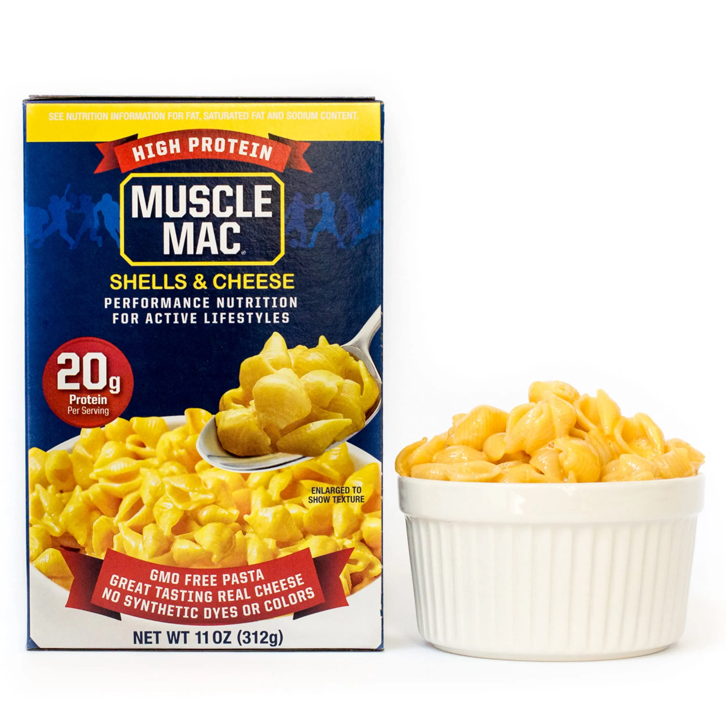 Muscle Mac High Protein Shells & Cheese