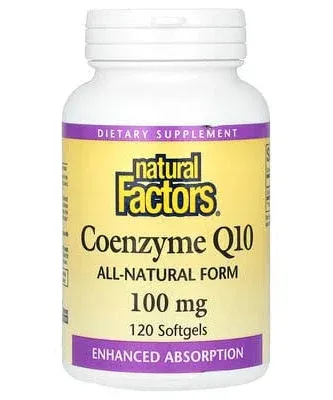 Natural Factors Coenzyme 100 mg Softgels