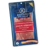 Jamon Serrano - Sliced 3 oz - Redondo Iglesias - 15 Months Aged Dry Cured Ham -