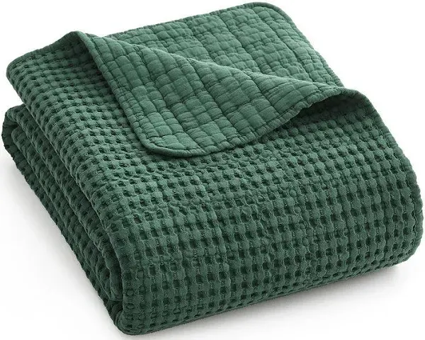 Levtex Home Mills Waffle Quilted Throw