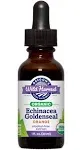 Oregon's Wild Harvest Organic Echinacea Goldenseal-Orange Extract, 1 Fluid Ounce