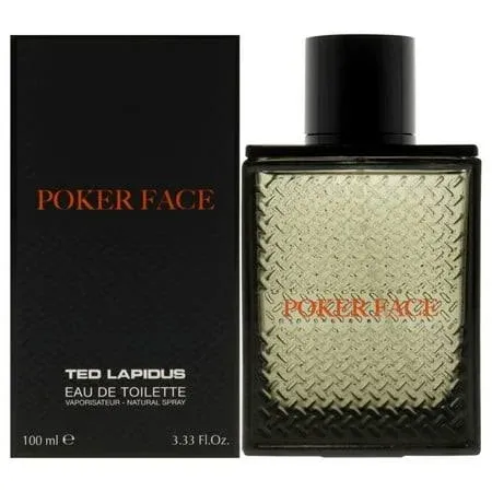 Poker Face by Ted Lapidus for Men - 3.4 oz EDT Spray