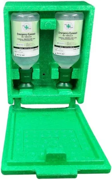 New Plum - Plus Rinse Small Eyewash Station - 45852 - Within Dustproof Station