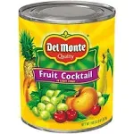 Del Monte Fruit Cocktail, in Extra Light Syrup - 105 oz