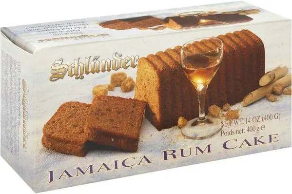 Schlunder Liquor Cakes 4 Flavors Choose 1 Flavor of Your Choice 14 oz. (400 g)