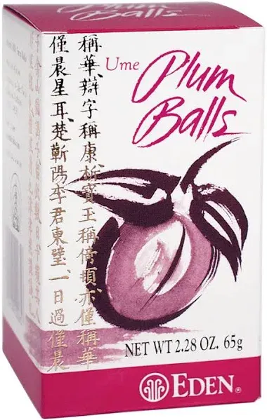 Eden Foods Ume Plum Balls