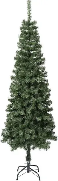 National Tree Company Linden Spruce Slim Artificial Christmas Tree