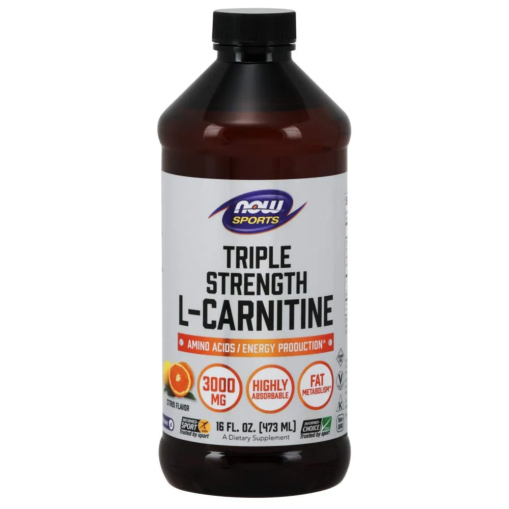 Now Foods L-Carnitine Liquid 3000 mg