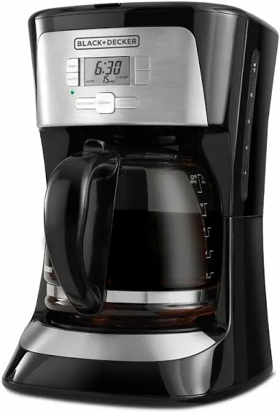 BLACK+DECKER 12-Cup Programmable Coffee Maker