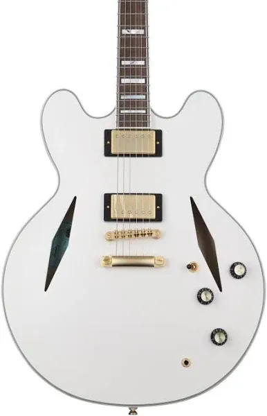 Epiphone Emily Wolfe White Wolfe Sheraton Electric Guitar Aged Bone