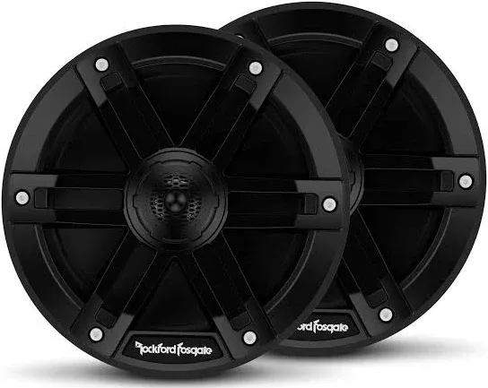 Rockford Fosgate M0-65B 6.5&#034; Marine Grade Speakers - Black