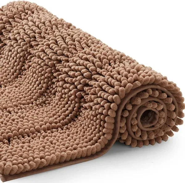 TENGTENGLINK Thick Soft Chenille Floor Mats