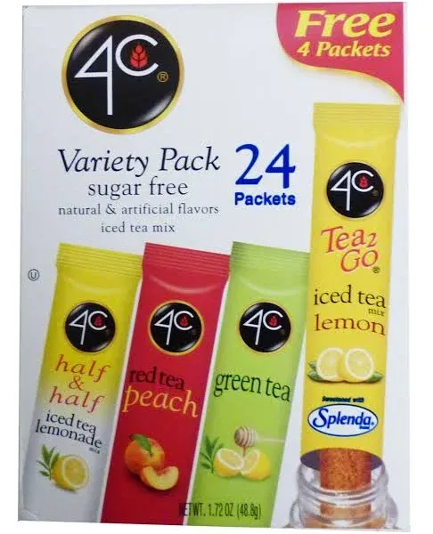 4C Foods Iced Tea Mix Variety Pack