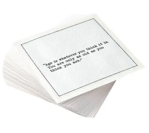 Five Star Napkins Bar Quotes Cocktail Napkins