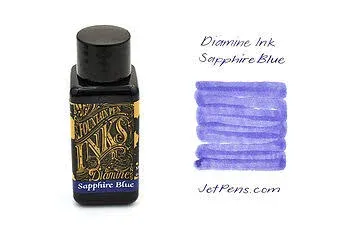 Diamine Sapphire Blue 30ml Bottled Ink