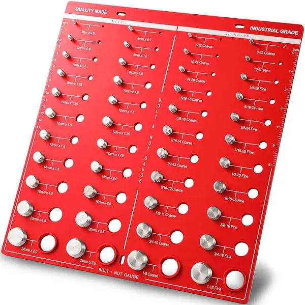 44 Nut and Bolt Thread Checker