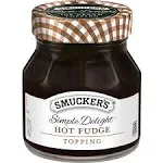 Smucker's Simple Delight Hot Fudge Topping 11.5 oz